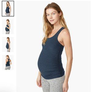 Beyond Yoga Spacedye Grow and Glow Maternity Tank navy size L